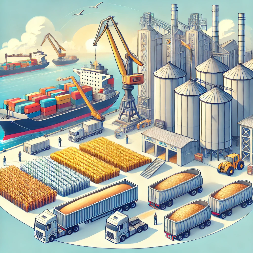 عوامل موثر بر کیفیت انواع غلات وارداتی به ایران