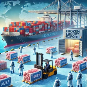کشورهای صاحب‌نام در صادرات گوشت منجمد