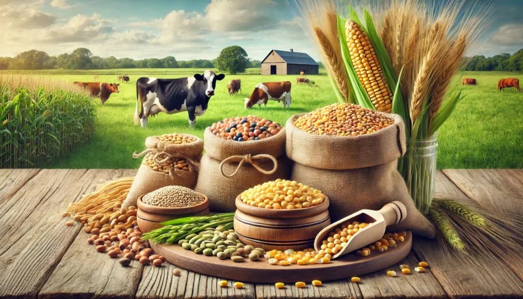 اجزاء خوراک دام