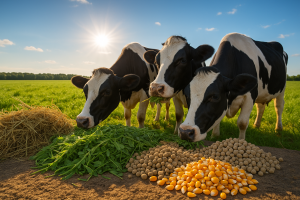 اهمیت خوراک دام در زنجیره تأمین محصولات دامی