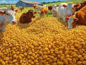 انواع غلات و حبوبات دامی