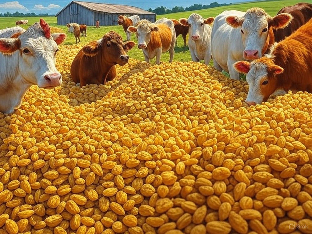 انواع غلات و حبوبات دامی