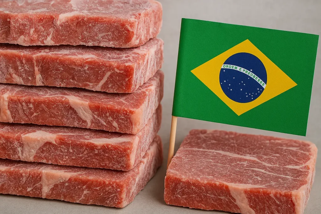 گوشت منجمد برزیلی