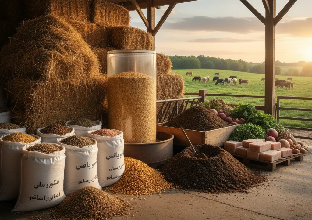 انواع خوراک دام