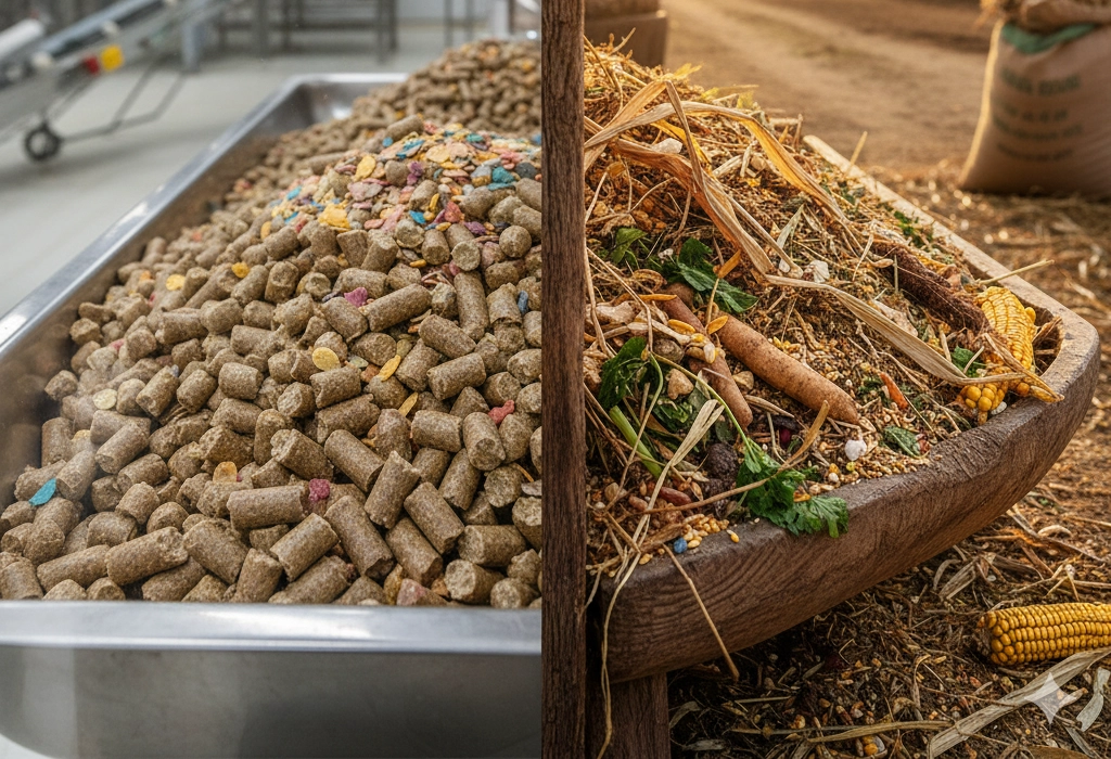 تفاوت خوراک دام صنعتی و سنتی 3