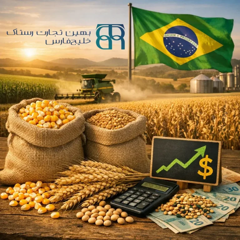 مدل تأمین و قیمت‌گذاری غلات در برزیل